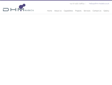 Tablet Screenshot of dhm-models.co.uk